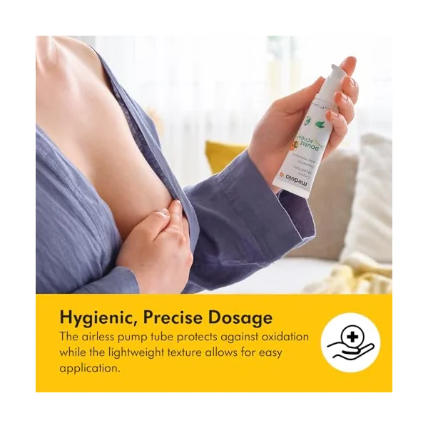 Medela Organic Nipple Cream, Soothing and Nourishing for Breastfeeding Mums, Made from Natural and Safe Ingredients, Fast Relief for Sore Nipples, Postpartum Essentials, 40 g