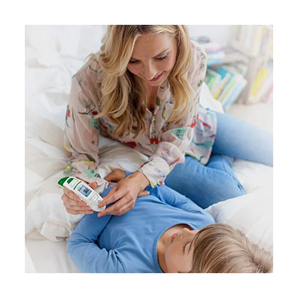 Medisana TM 750 connect digital thermometer for adults and kids | temperature thermometer for kids, baby and newborn, temperature gun, forehead thermometer and in ear thermometer for children