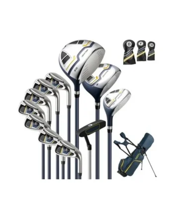 Mens Complete Golf Clubs and Bag Set Golf Stand Bag