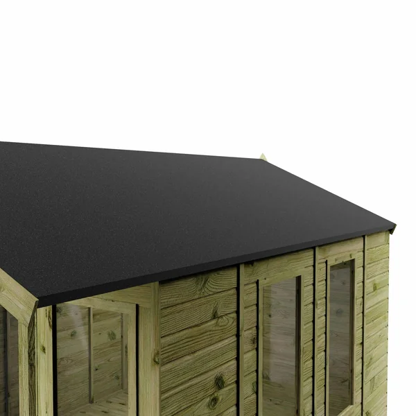 Mercia Wooden 12 x 8ft Premium Wessex Summerhouse