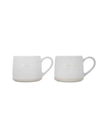 Mikasa Farmhouse Love Set of 2 380ml Mugs