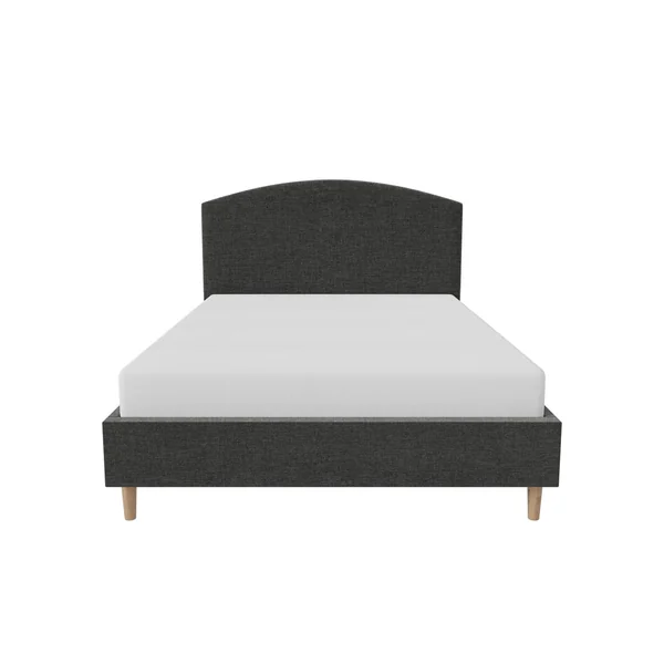 Millbrook Archer Double Fabric Bed Frame - Charcoal