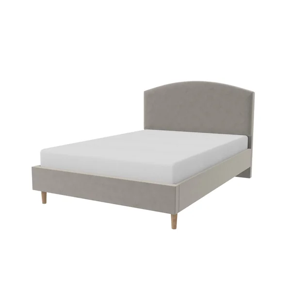 Millbrook Archer Double Fabric Bed Frame-Natural