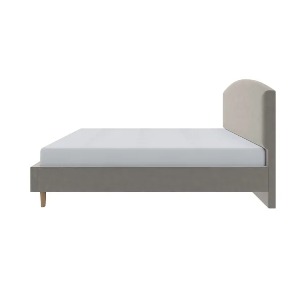 Millbrook Archer Double Fabric Bed Frame-Natural