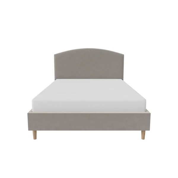 Millbrook Archer Double Fabric Bed Frame-Natural