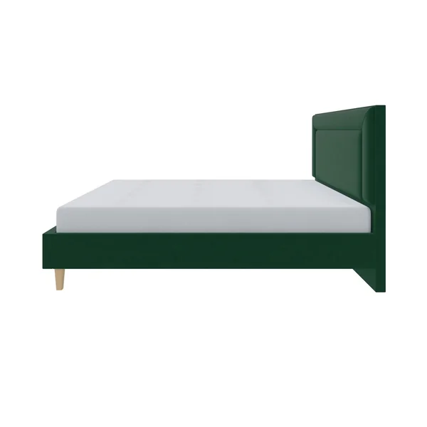 Millbrook Border Double Fabric Bed Frame - Green