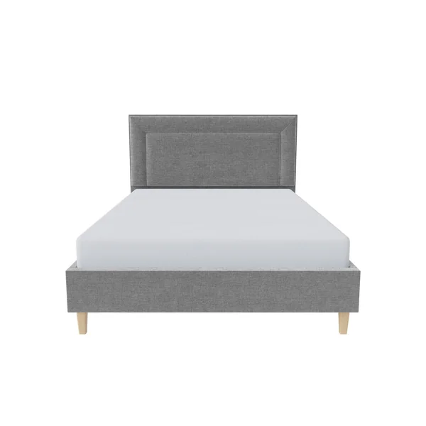 Millbrook Border Double Fabric Bed Frame - Grey