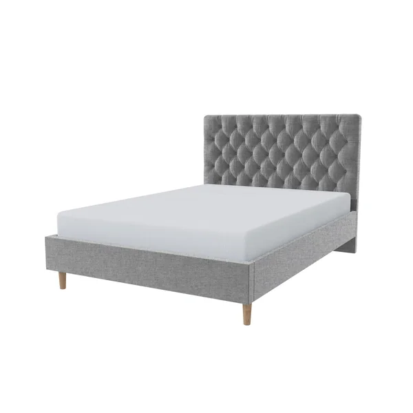 Millbrook Chester Double Fabric Bed Frame - Grey