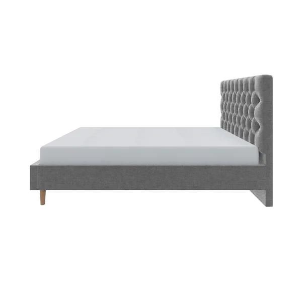 Millbrook Chester Double Fabric Bed Frame - Grey