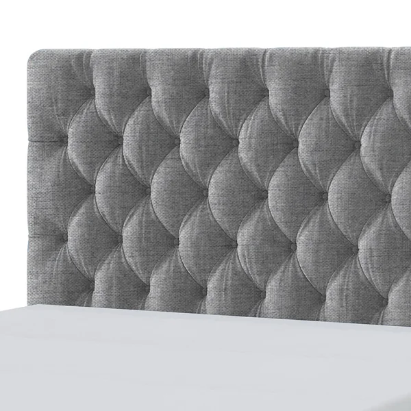 Millbrook Chester Double Fabric Bed Frame - Grey
