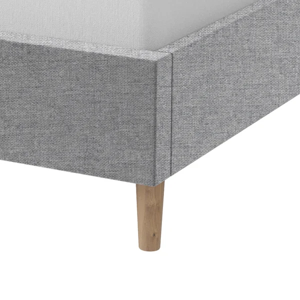 Millbrook Chester Double Fabric Bed Frame - Grey