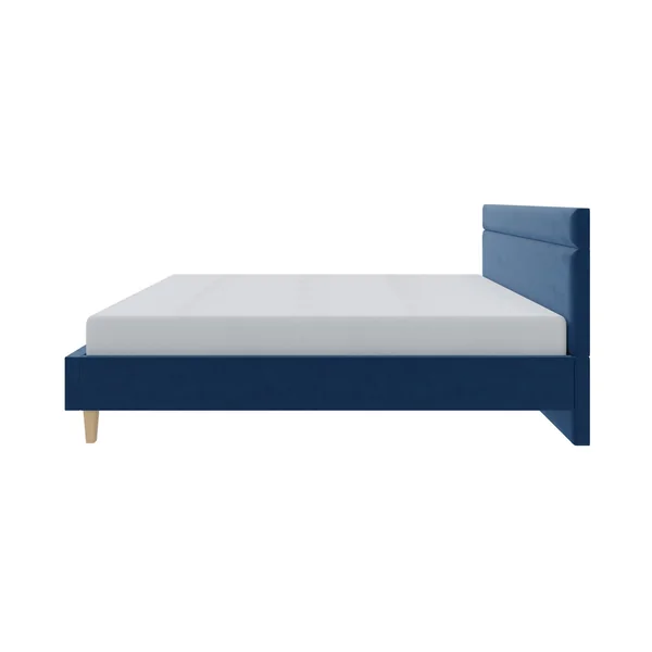 Millbrook Miller Double Fabric Bed Frame - Blue