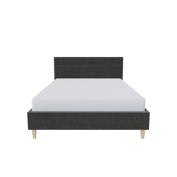 Millbrook Miller Double Fabric Bed Frame - Charcoal