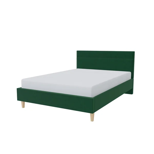 Millbrook Miller Double Fabric Bed Frame - Green