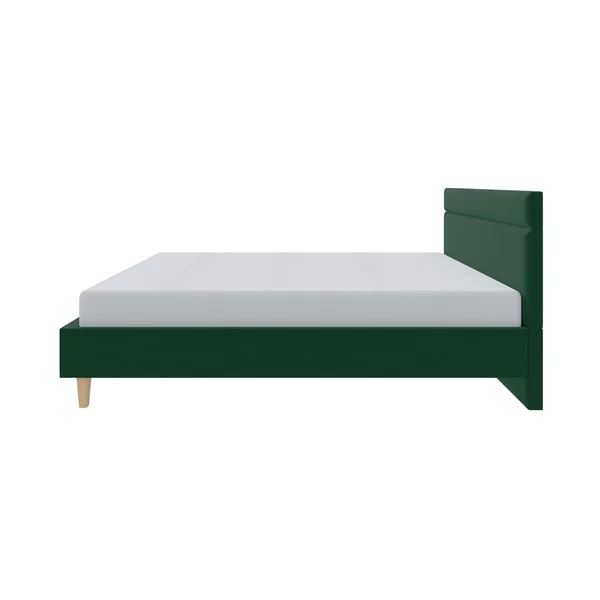 Millbrook Miller Double Fabric Bed Frame - Green