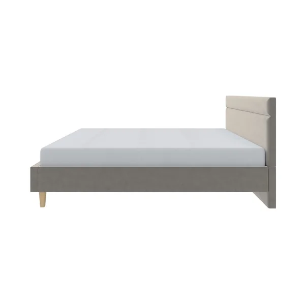 Millbrook Miller Double Velvet Bed Frame - Natural