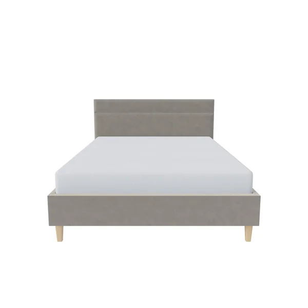 Millbrook Miller Double Velvet Bed Frame - Natural