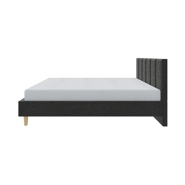 Millbrook Piper Double Fabric Bed Frame - Charcoal