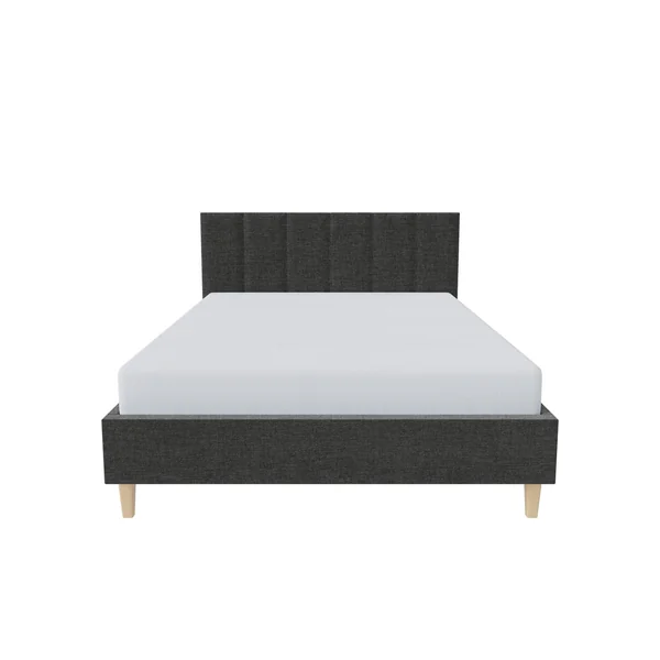 Millbrook Piper Double Fabric Bed Frame - Charcoal