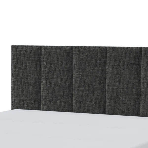 Millbrook Piper Double Fabric Bed Frame - Charcoal