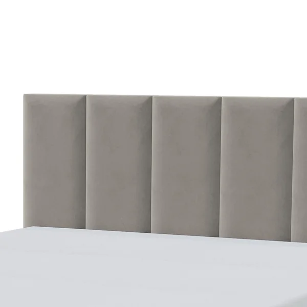 Millbrook Piper Double Fabric Bed Frame-Natural