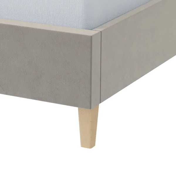 Millbrook Piper Double Fabric Bed Frame-Natural
