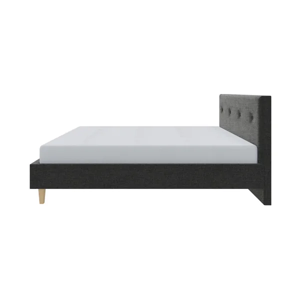 Millbrook Taylor Double Fabric Bed Frame - Charcoal