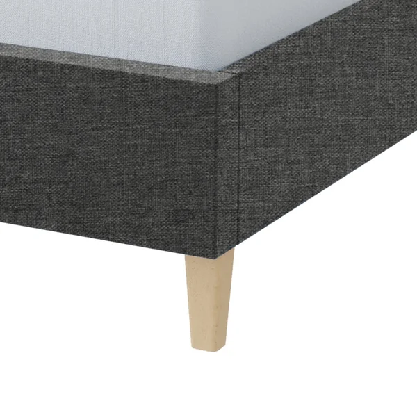 Millbrook Taylor Double Fabric Bed Frame - Charcoal