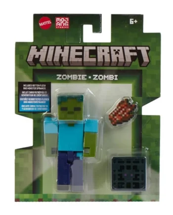 Minecraft Build A Portal 8cm Figure GTP08 - Zombie