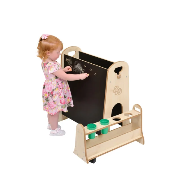 Mini Easel with Storage Trolley