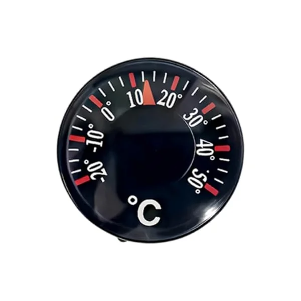 Mini Temperature Gauge -20~50 Degree C Accuracy Portable Gauge | Camping Outdoor Thermograph for Car RV Fridge Garden Patio Window Door Marine Motorcycle Hiking Porch
