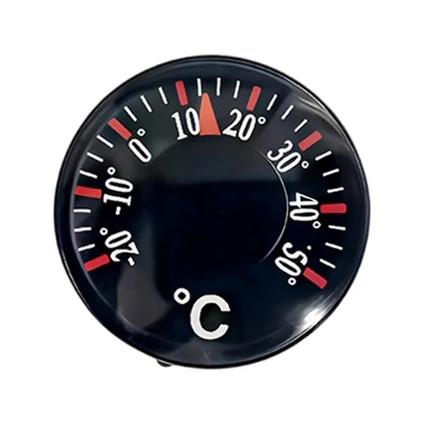 Mini Temperature Gauge -20~50 Degree C Accuracy Portable Gauge | Camping Outdoor Thermograph for Car RV Fridge Garden Patio Window Door Marine Motorcycle Hiking Porch