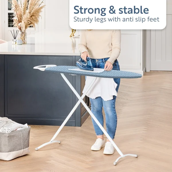 Minky 110 x 35cm Neptune Ironing Board - Blue
