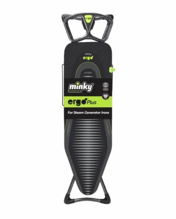 Minky 122 x 38cm Ergo Plus Ironing Board - Black