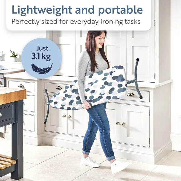 Minky CompactPro 97 x 33cm Ironing Board - Slate Grey