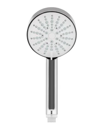 Mira Beat Chrome effect 4-spray pattern Shower head, 233mm