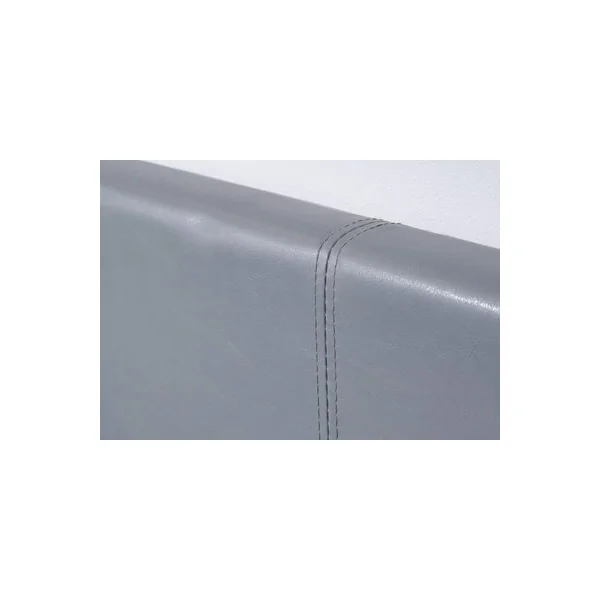 MODERNIQUE Grey 4ft6, Ottoman Double Storage Bed Faux Leather in Grey