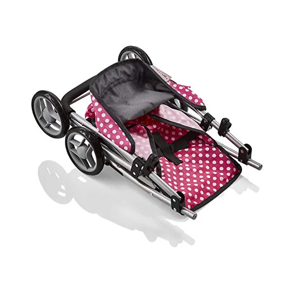 Molly Dolly My First Doll's Pushchair - Collapsible Toy Pram For Girls