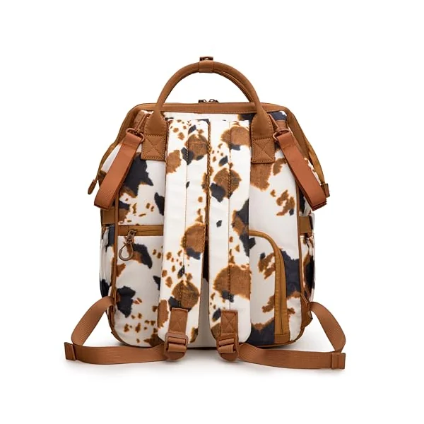Montana West Wrangler Diaper Bag Backpack Aztec Callie Bag Travel Backpack Purses Western Multi-Function Baby Bags for Mom