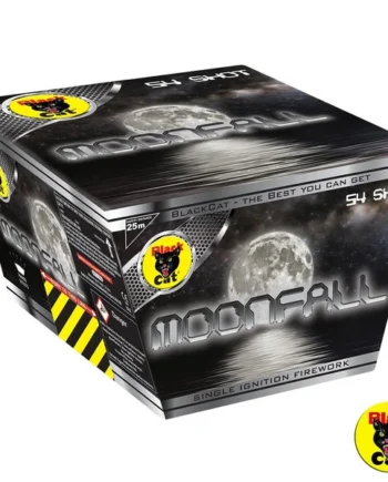 Moonfall Single Ignition Firework, 54 Shots