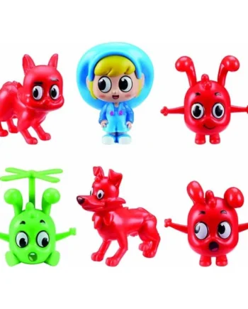 Morphle Multi Figure Pack Red Preschool Scaled Figures