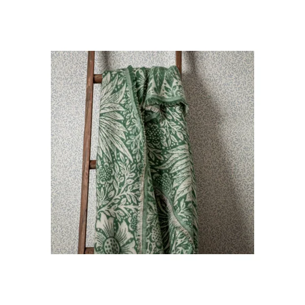 Morris & Co Marigold Jacquard Throw