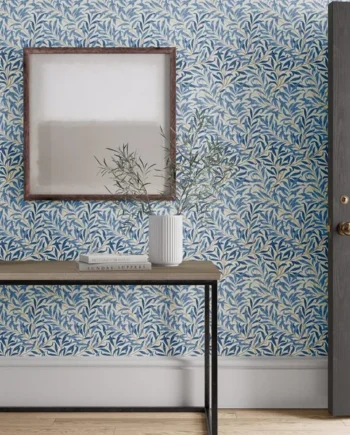 Morris & Co. Willow Bough Blue Floral Wallpaper