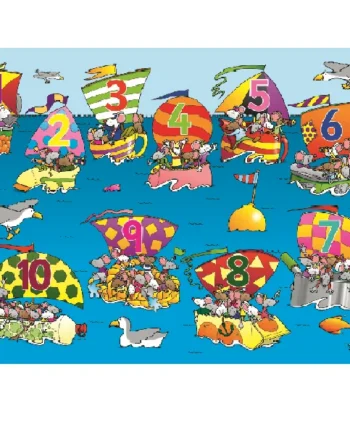 Mouse Boat Race Playmat 75x100cm
