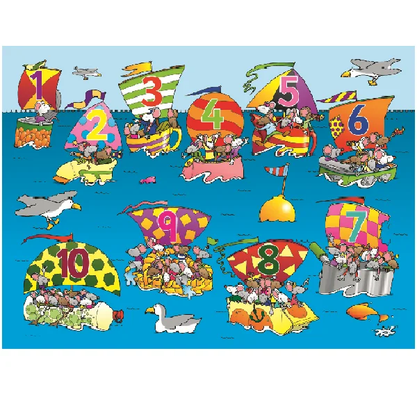 Mouse Boat Race Playmat 75x100cm