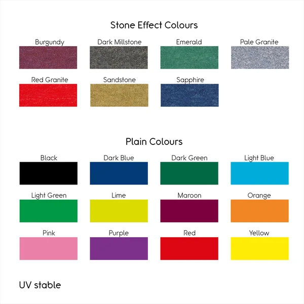 Multi Coloured Bench