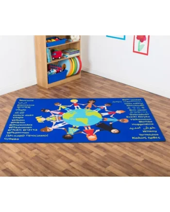 Multicultural Welcome Carpet 2 x1.3m