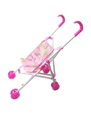 MultiFunctional Doll Toy Easy to Assemble Safe Dolls Pushchair for Toddler Role Playing Game Doll Decors Assembly Toy