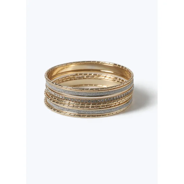 Multipack Gold Bangles