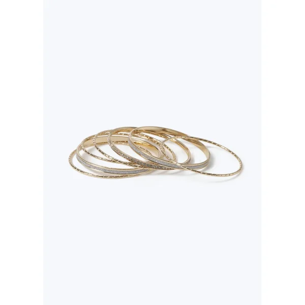 Multipack Gold Bangles